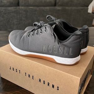 NoBull Project dark grey guar gum trainers size 8 women’s, 6.5 mens, gently used